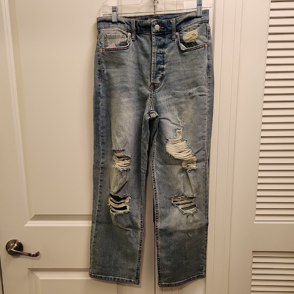 NWT Distressed Denim Jeans
